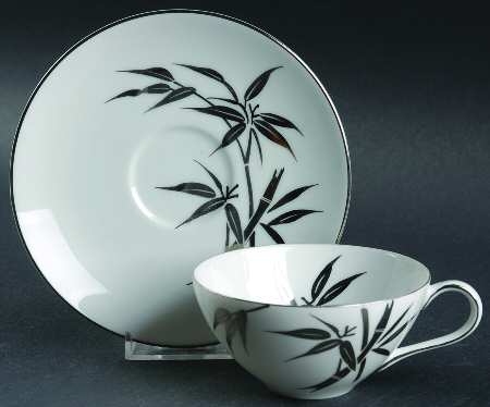 Eternally Yours Flat Cup & Saucer Set