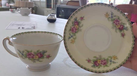 IMP11 Footed Cup & Saucer Set