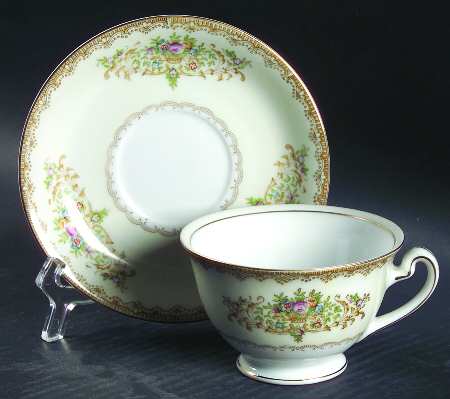 IMP20 Footed Cup & Saucer Set