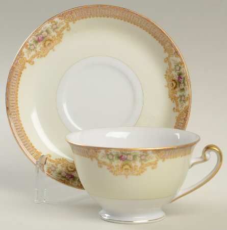 IMP5 Footed Cup & Saucer Set by Imperial (Japan)