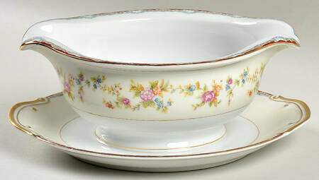 IMP6 Gravy Boat with Attached Underplate