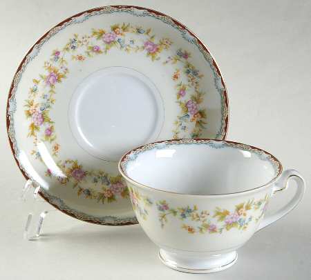 IMP6 Footed Cup & Saucer Set by Imperial (Japan)