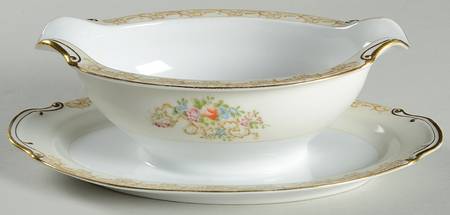 IMP7 Gravy Boat with Attached Underplate