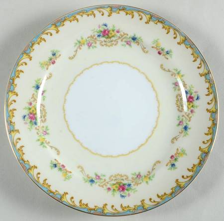 Jacqueline (Blue Edge) Salad Plate