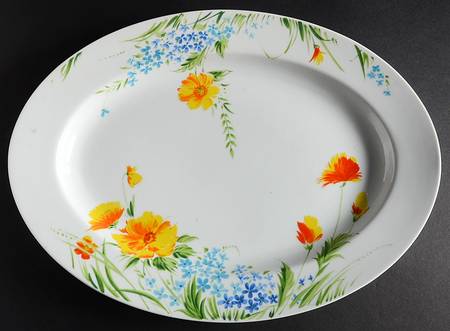 Just Spring 14" Oval Serving Platter