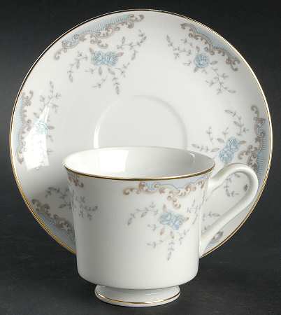 Seville Footed Cup & Saucer Set