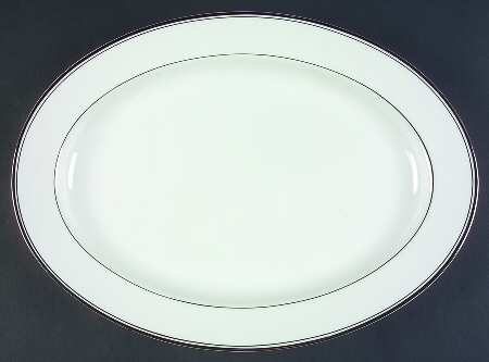 Sincerity 16" Oval Serving Platter by Imperial (Japan)