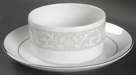 Whitney Mayonnaise with Attached Underplate, No Lid