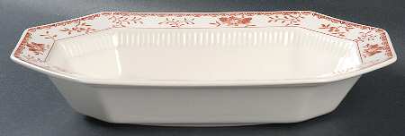 Bittersweet 10" Oval Vegetable Bowl