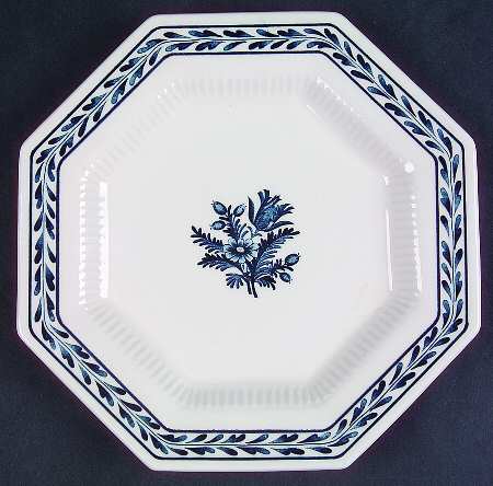Blue Tulip Salad Plate
