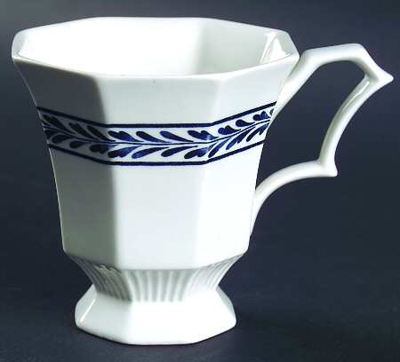 Blue Tulip Footed Cup