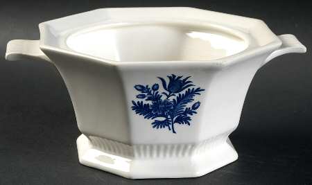 Blue Tulip Sauce Boat No Lid