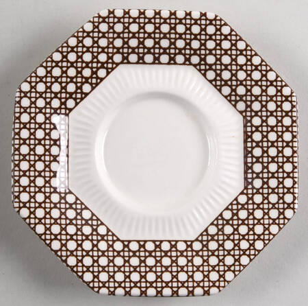 Cane Brown Saucer
