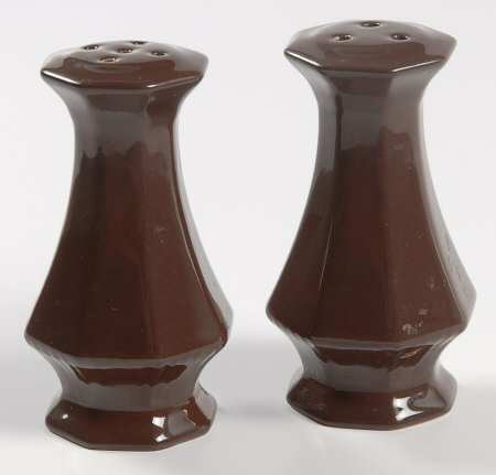 Cane Brown Salt & Pepper Set