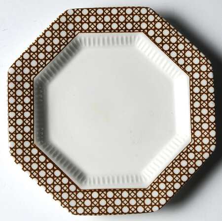 Cane Brown Bread & Butter Plate