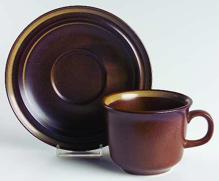 Cimarron Flat Cup & Saucer Set