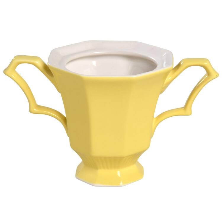 Daffodil  All Yellow Sugar Bowl No Lid