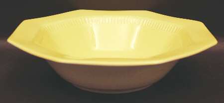 Daffodil  All Yellow 9" Round Vegetable Bowl