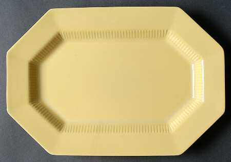 Daffodil  All Yellow 13" Oval Serving Platter