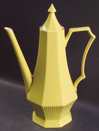 Daffodil  All Yellow Coffee Pot & Lid