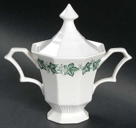Garland Sugar Bowl & Lid