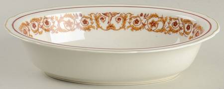 IND4 9" Oval Vegetable Bowl