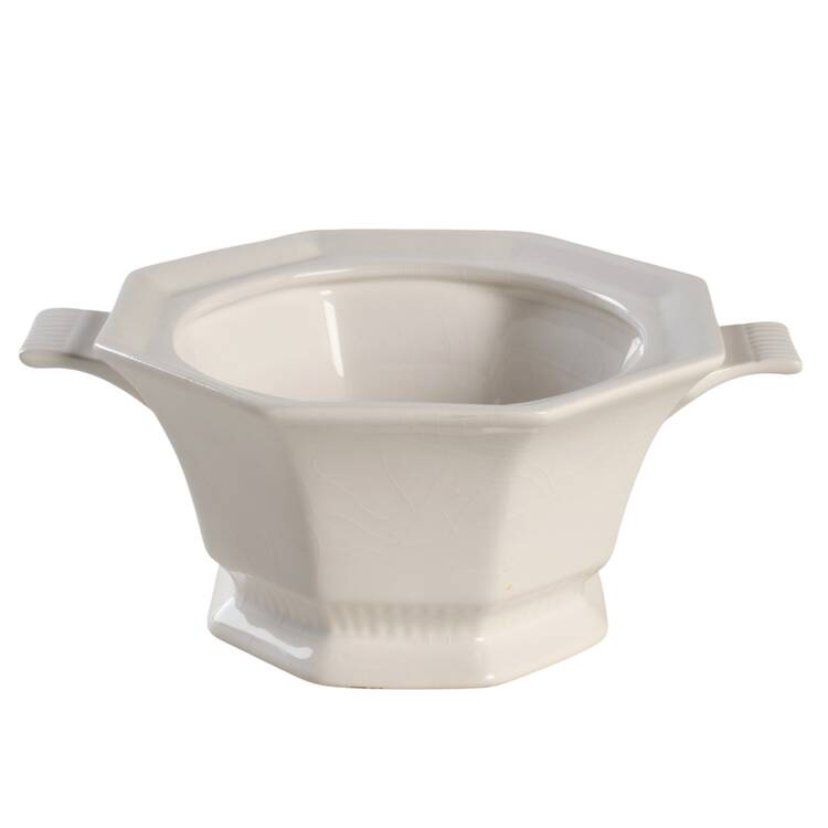 Independence White Sauce Boat No LId