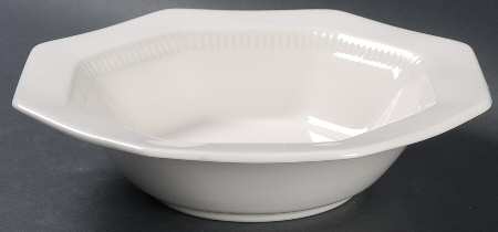 Independence White 9" Round Vegetable Bowl