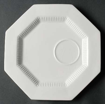 Independence White Snack Plate