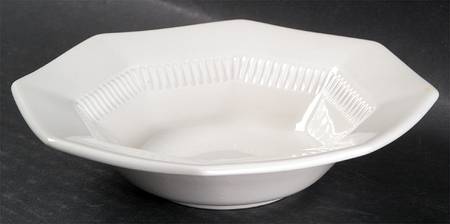 Independence White Rim Fruit/Dessert (Sauce) Bowl