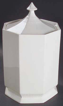Independence White Extra Large Canister & Lid