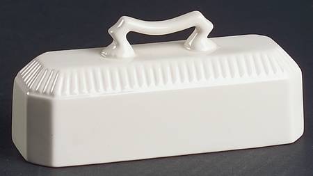 Independence White Lid for 1/4 Lb Butter