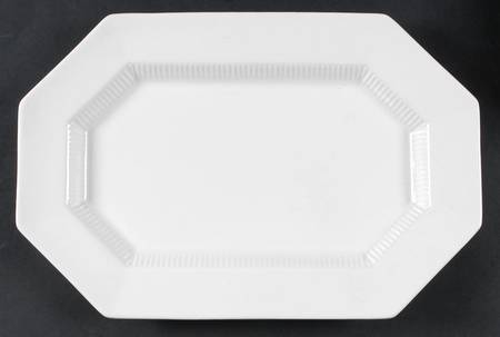 Independence White 16" Oval Serving Platter