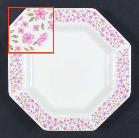 Mary Jane Salad Plate