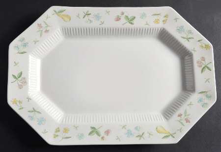 Old Orchard 13" Oval Serving Platter