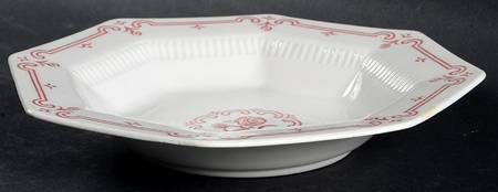 Plymouth Rose Rim Soup Bowl