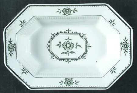 Provincial Flower 9" Oval Vegetable Bowl