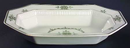 Provincial Flower 10" Oval Vegetable Bowl