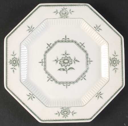 Provincial Flower Salad Plate
