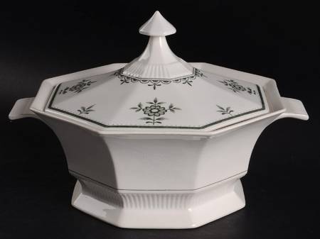 Provincial Flower 2 Qt Round Covered Casserole