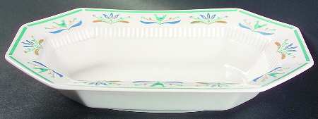 Shenandoah 9" Oval Vegetable Bowl
