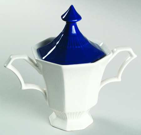 Yankee Doodle Sugar Bowl & Lid