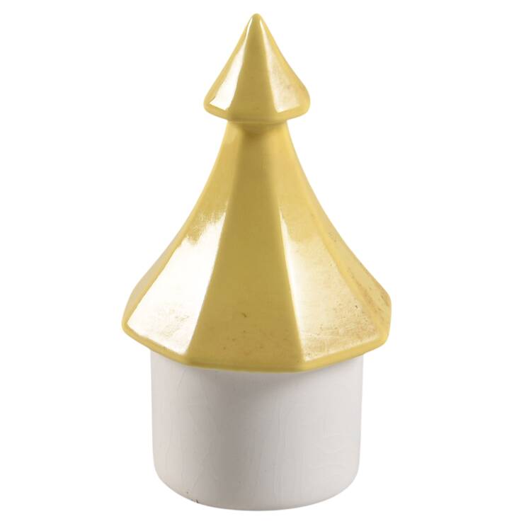 Yellow Bouquet Lid for Coffee Pot