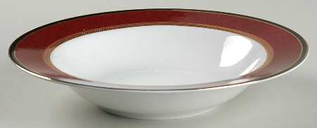 Fifth Avenue Ruby Large Rim Soup Bowl