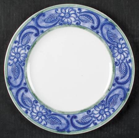 Butterfly Batik Dinner Plate