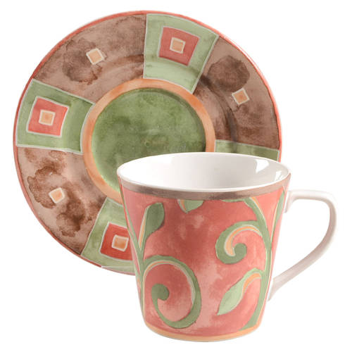Catalina Flat Cup & Saucer Set