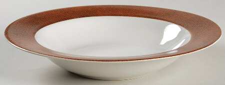 Copper Large Rim Soup Bowl