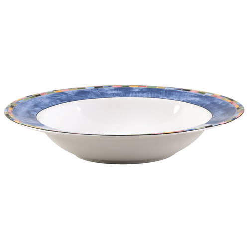 Fantasia Large Rim Soup Bowl