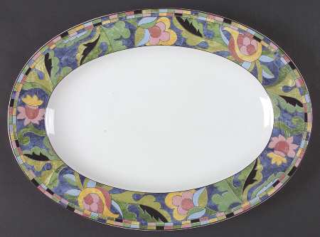Fantasia 14" Oval Serving Platter