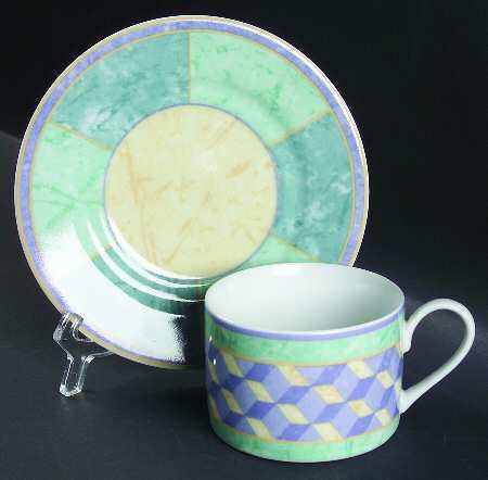 Giovanna Flat Cup & Saucer Set